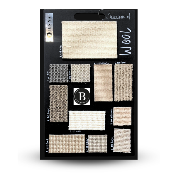 Wool Kollektion II​- Mustertafeln